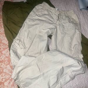 BUNDLE: 2 BDG Urban Outfitters Y2K Cargo Pants Wide Leg